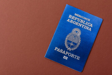 Argentine passport for travelling, flying and doing business. Argentina document