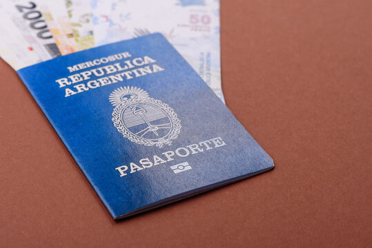 Argentine passport for travelling, flying and doing business. Argentina document