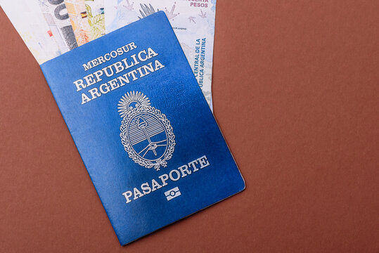 Argentine passport for travelling, flying and doing business. Argentina document