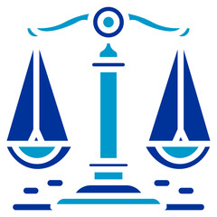 Crooked Scales Vector Icon