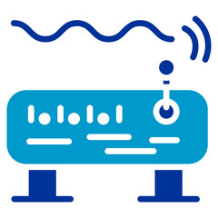 Wave Machine Vector Icon
