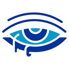 Eye Puffiness Vector Icon
