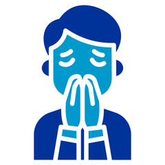 Severe Allergy Vector Icon
