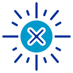 Sun Allergy Vector Icon