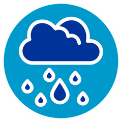 Evaporation Cycle Vector Icon