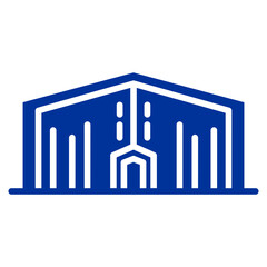 Freight Terminal Vector Icon