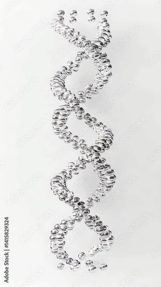 Poster A spiral shaped object placed on a white surface, ideal for use in still life or product design.