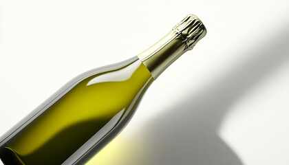 One bottle of champagne highlighted