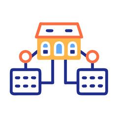 Smart Home Network Connection with Data Center Servers