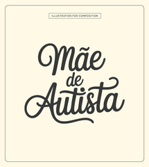 Lettering Dia das Mães