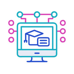 Online Learning Network: Degree on a Screen Connection