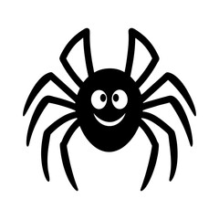 spider on a white background