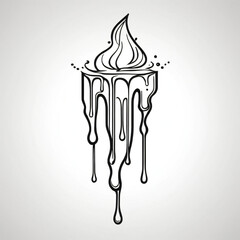 Clean, versatile for tattoo ideas, t-shirts, and digital art