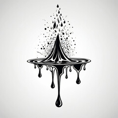 Clean, versatile for tattoo ideas, t-shirts, and digital art