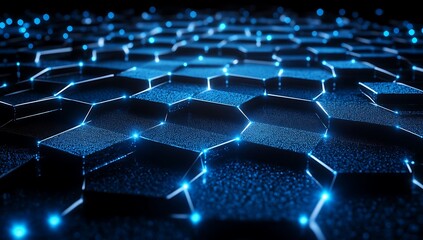 Obraz premium Closeup of polymer matrix materials used in flexible, highstrength applications, Polymer, Flexibility and Strength