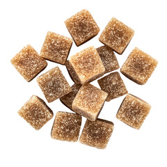 Brown sugar cubes