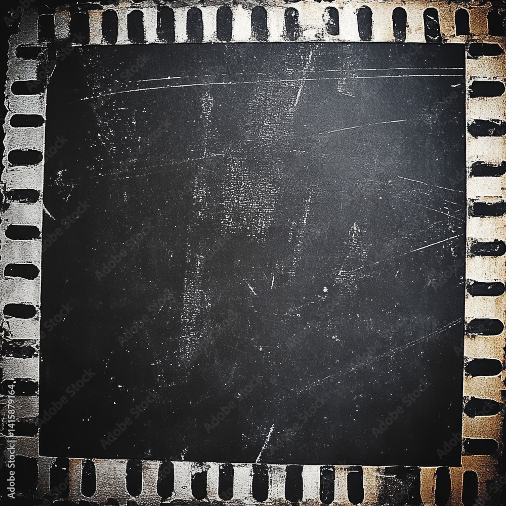 Aufkleber Timeless Nostalgia Captured in Film Grain Texture Creating a Blank Canvas for Endless Creativity and Inspiration Through Vintage Aesthetics