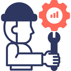 Workflow Optimization mixed color icon