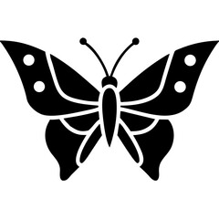 Creative Butterfly Icon Vector Illustration