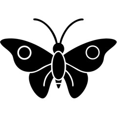 Obraz premium Creative Butterfly Icon Vector Illustration