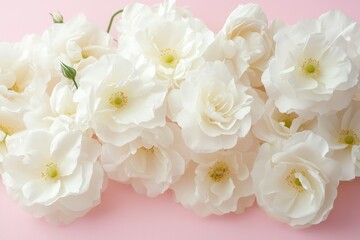 Delicate White Roses: A Serene Floral Arrangement