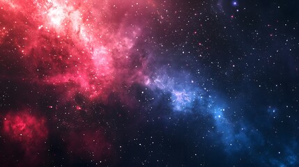 Galactic Star field with Cosmic Clouds and Celestial Glow