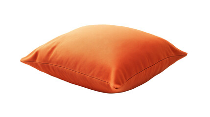 orange pillow isolated on white background , transparent
png 