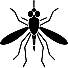 Creative Gnat Icon Vector Illustration