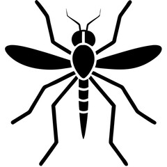 Creative Gnat Icon Vector Illustration