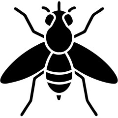 Creative Horsefly Icon Vector Illustration | Detailed & Minimal Insect Design