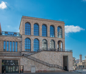 Obraz premium Exterior of the Museum of Contemporary Art of the Twentieth Century in Milan