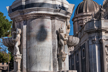 The Elephant Fountain (Fontana dell'Elefante, 1736) is a monument located in the center of Piazza...