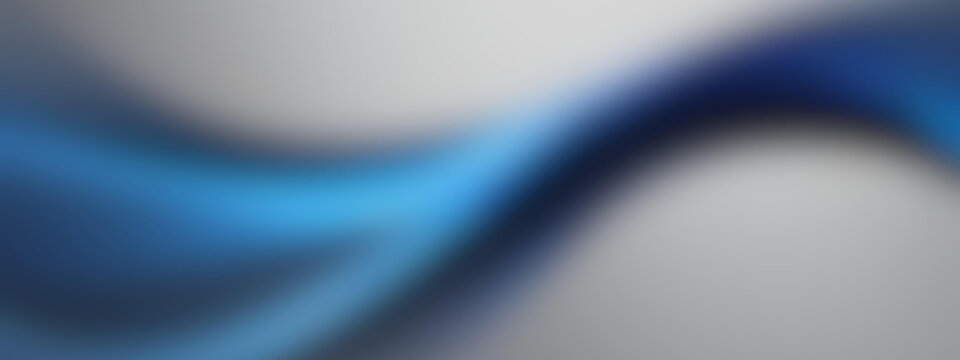 Modern Abstract Background with Elegant Blue Flowing Light Lines and Soft Glowing Effects, Perfect for High-Tech, Digital, and Creative Projects