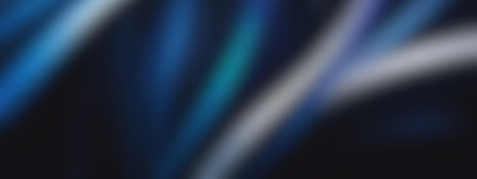 Modern Abstract Background with Elegant Blue Flowing Light Lines and Soft Glowing Effects, Perfect for High-Tech, Digital, and Creative Projects