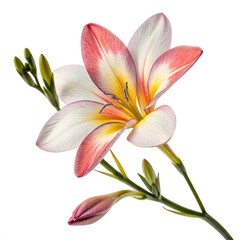Obraz premium orange lily isolated on white