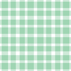 Vibrant white and Dusty light teal Seamless Tartan Fabric Design