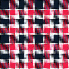 Traditional white and Vivid light grey Seamless Tartan Fabric Design