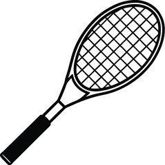 Tennis bat silhouette vector designs 11