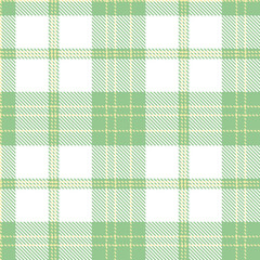 Plaid pattern seamless. Bright lichen & Highland light tan Tartan Fabric Design. 