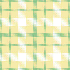Traditional Seamless Tartan featuring Autumn light tan and Soft lichen Fabric Design
