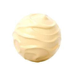 Creamy Delights: A luscious close-up showcases a perfectly formed creamy truffle. The swirl and texture capture the eye, tempting the senses with a promise of indulgence. 