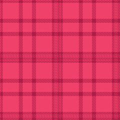 Classic red pink Tartan patterns fabric texture. Traditional Vintage raspberry Seamless Tartan