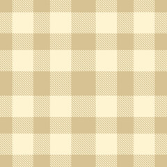 Fototapeta premium Dark very light brown and Fire pale Seamless Tartan Fabric Design