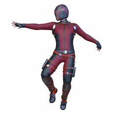 サイバーマン　3DCGレンダリング