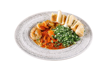 Png file's fried crab meat. Chinese noodles png파일의 게내장볶음중화면