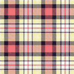 Traditional Iridescent white & Pastel midnight Seamless Tartan Fabric Design