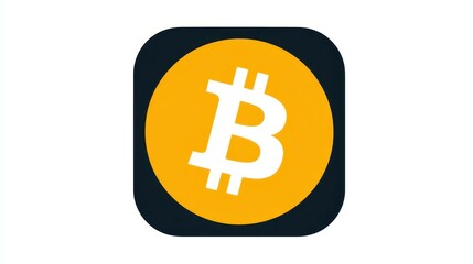 Obraz premium A sleek and modern logo that embodies blockchain innovation, perfect for any cryptocurrency app.