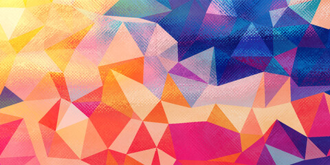 abstract background consisting of triangles
