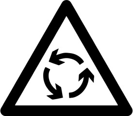 Roundabout Traffic Sign
