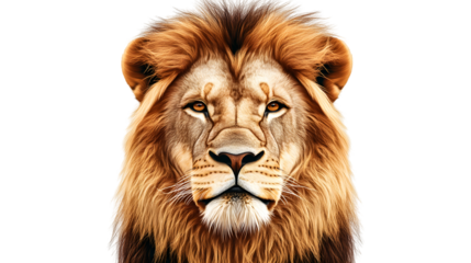 Majestic Lion Portrait Wild Cat Close Up African Animal Photography